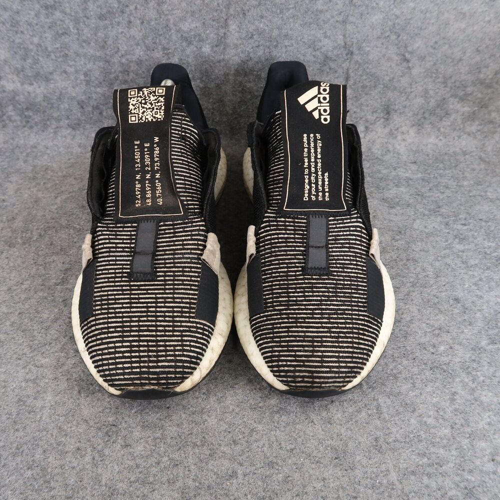 Adidas Shoes Men 8 Athletic Trainer SenseBoost Running Sport Active Casual Black - Picture 4 of 16